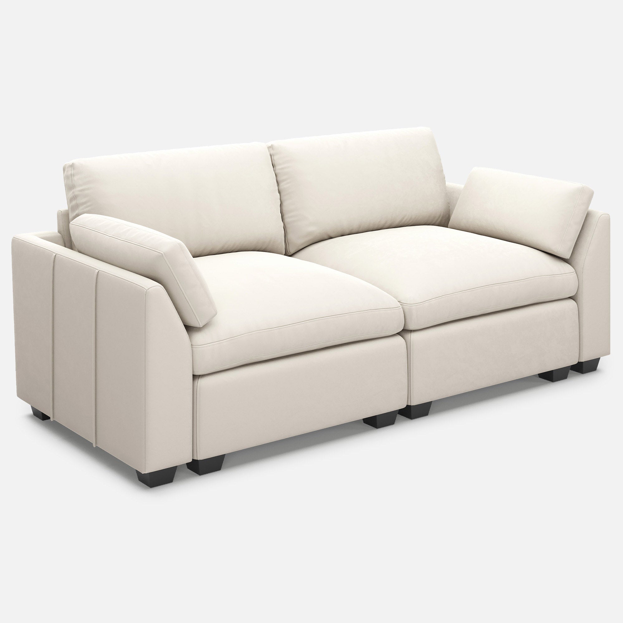 Uteeran Oversized Cloud 2 Seats Sofa