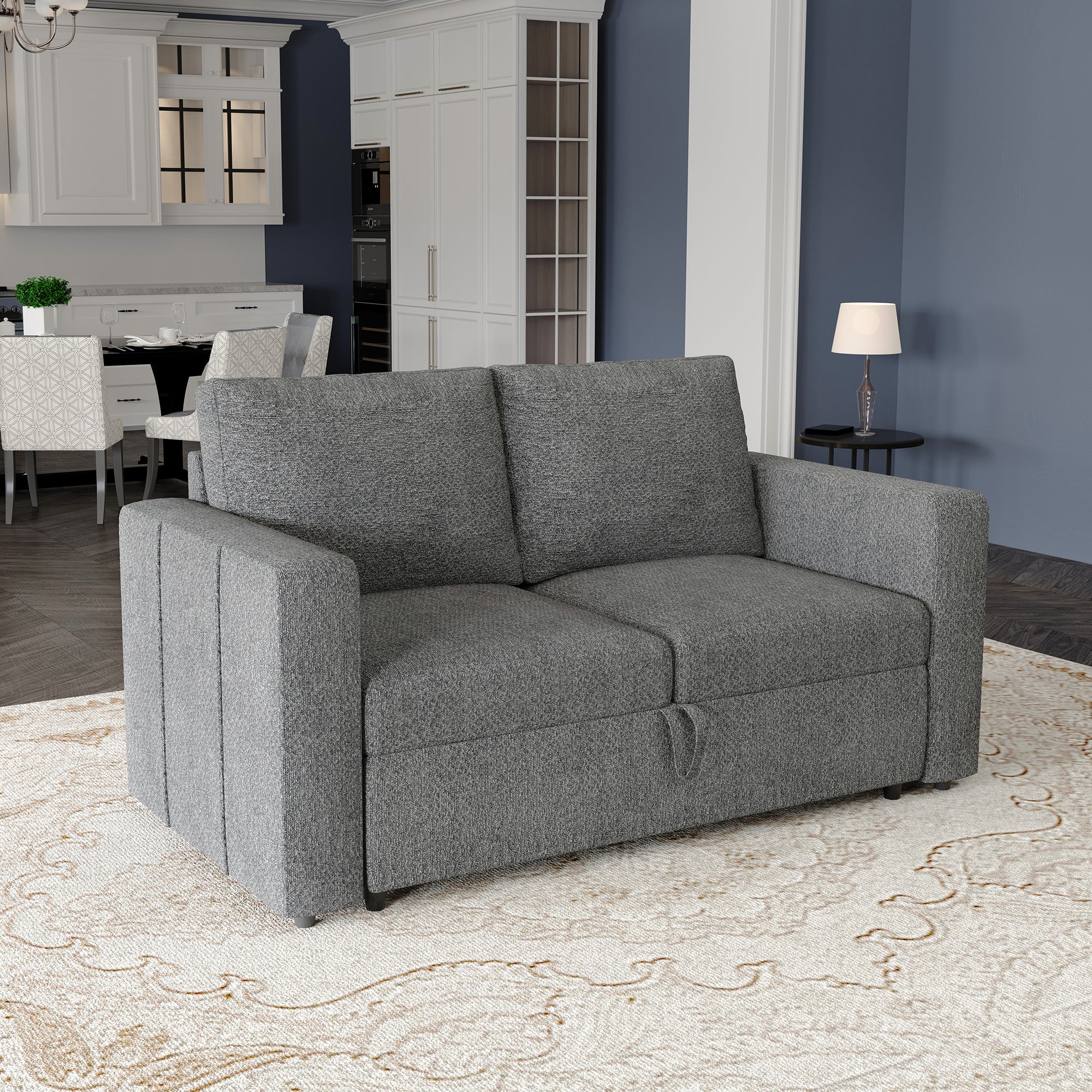 Chenille-Silver-Grey-Storage-Seat