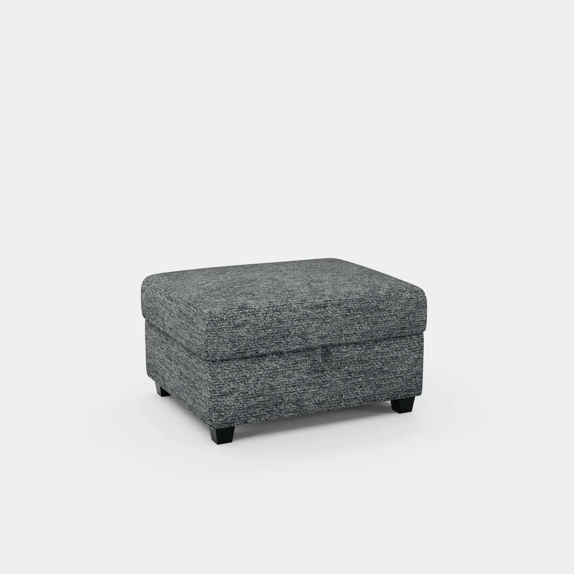 Silver-Grey-/-Chenille-Module-Ottoman
