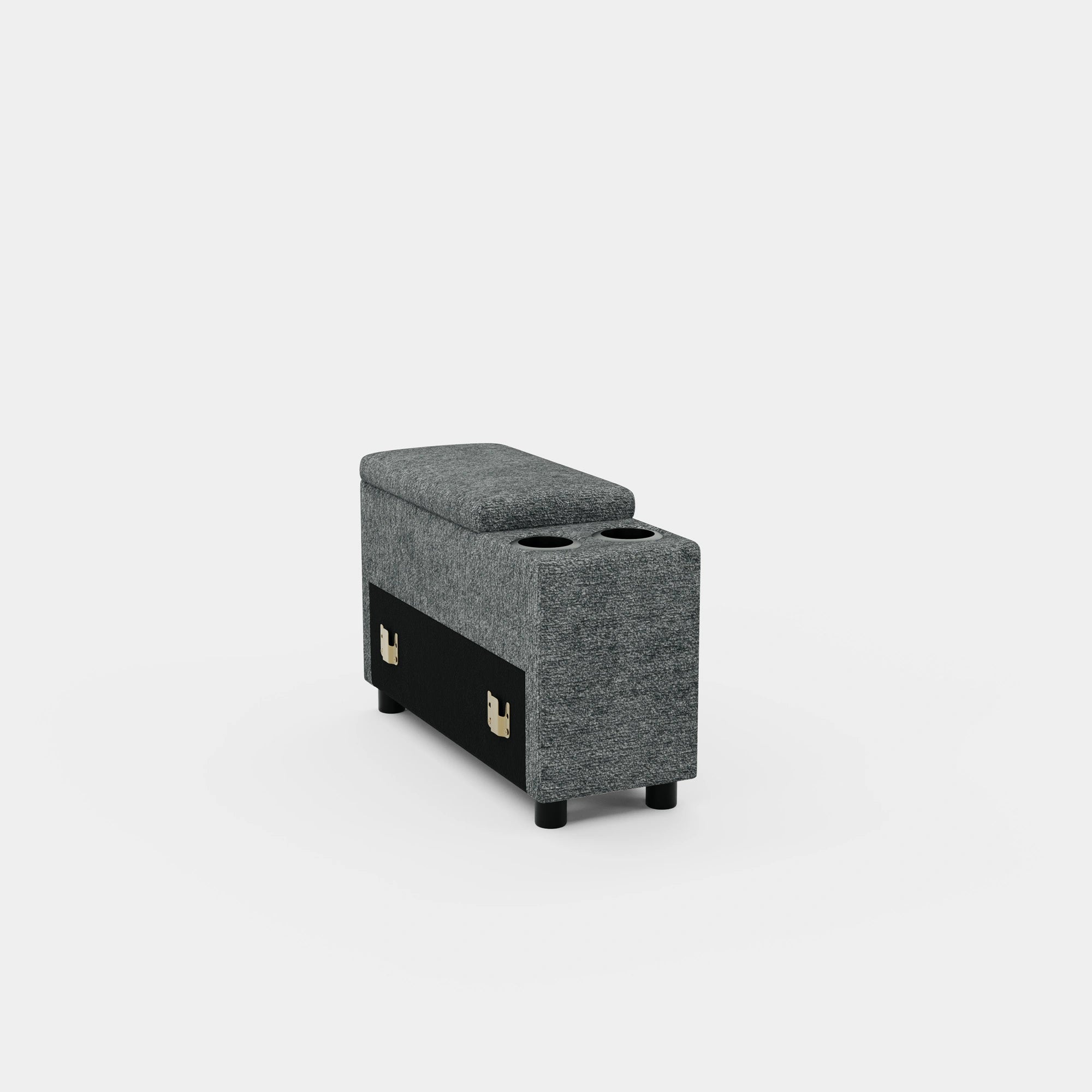 Silver-Grey-/-Chenille-Module-Console