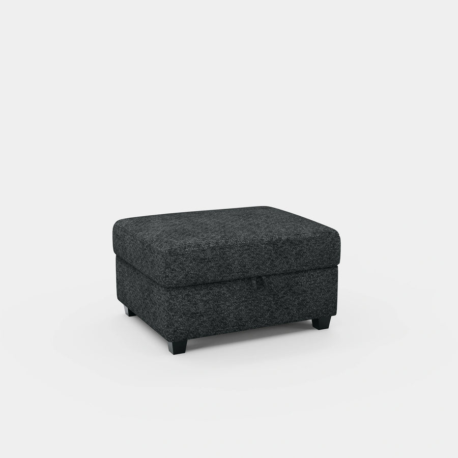 Graphite-Grey-/-Chenille-Module-Ottoman