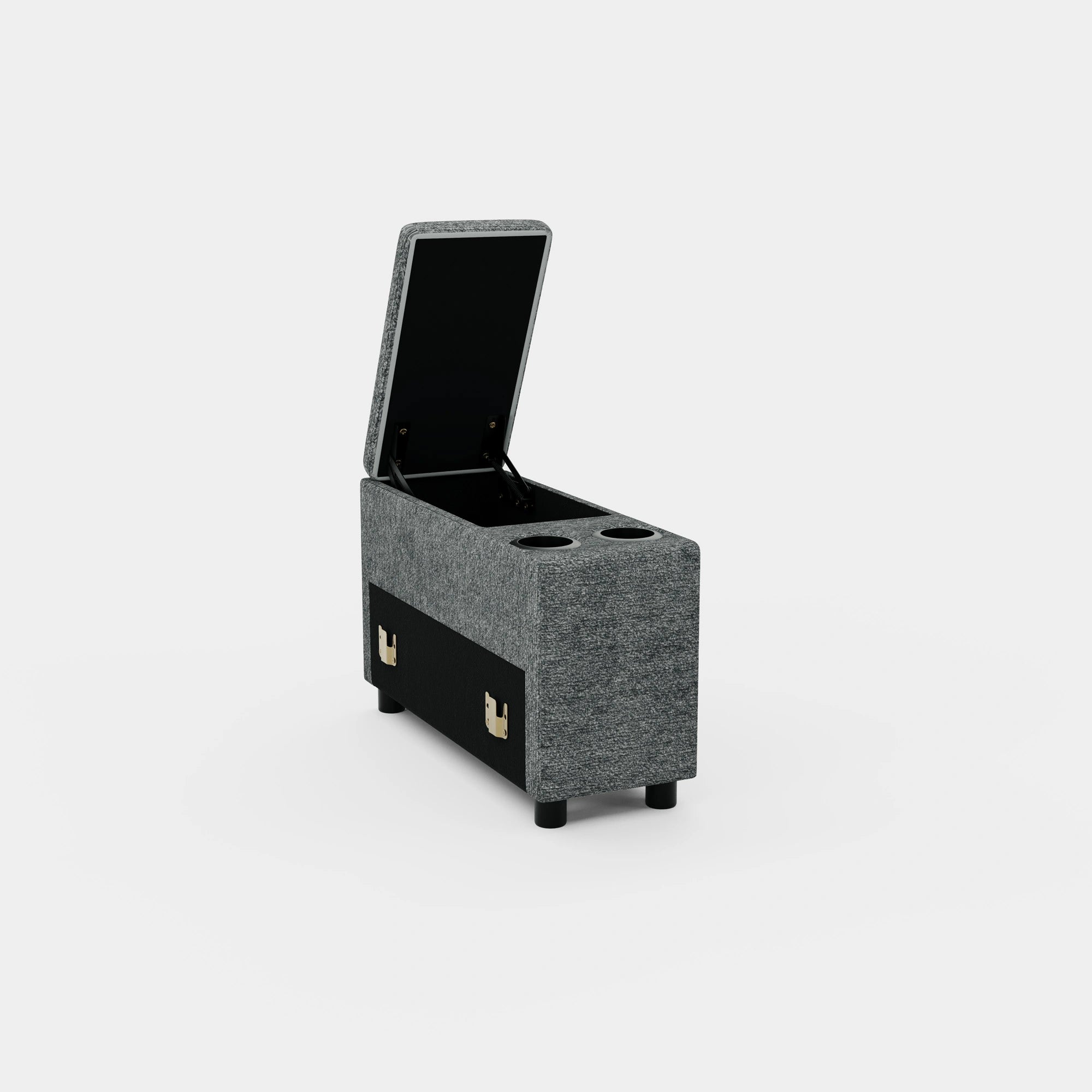 Silver-Grey-/-Chenille-Module-Console
