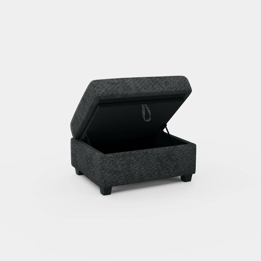 Graphite-Grey-/-Chenille-Module-Ottoman