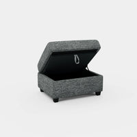 Silver-Grey-/-Chenille-Module-Ottoman