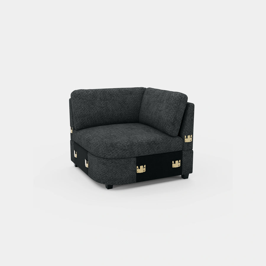 Graphite-Grey-/-Chenille-Module-Corner-Seat