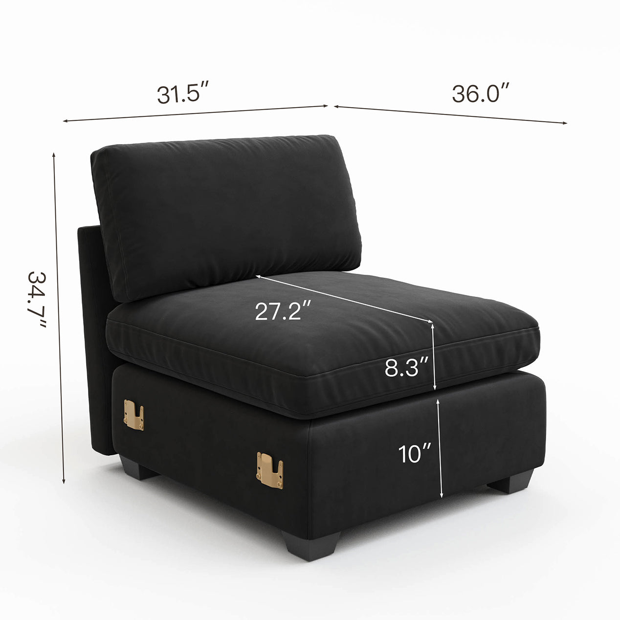 velvet-midnight-black-b-single-seat-dimension