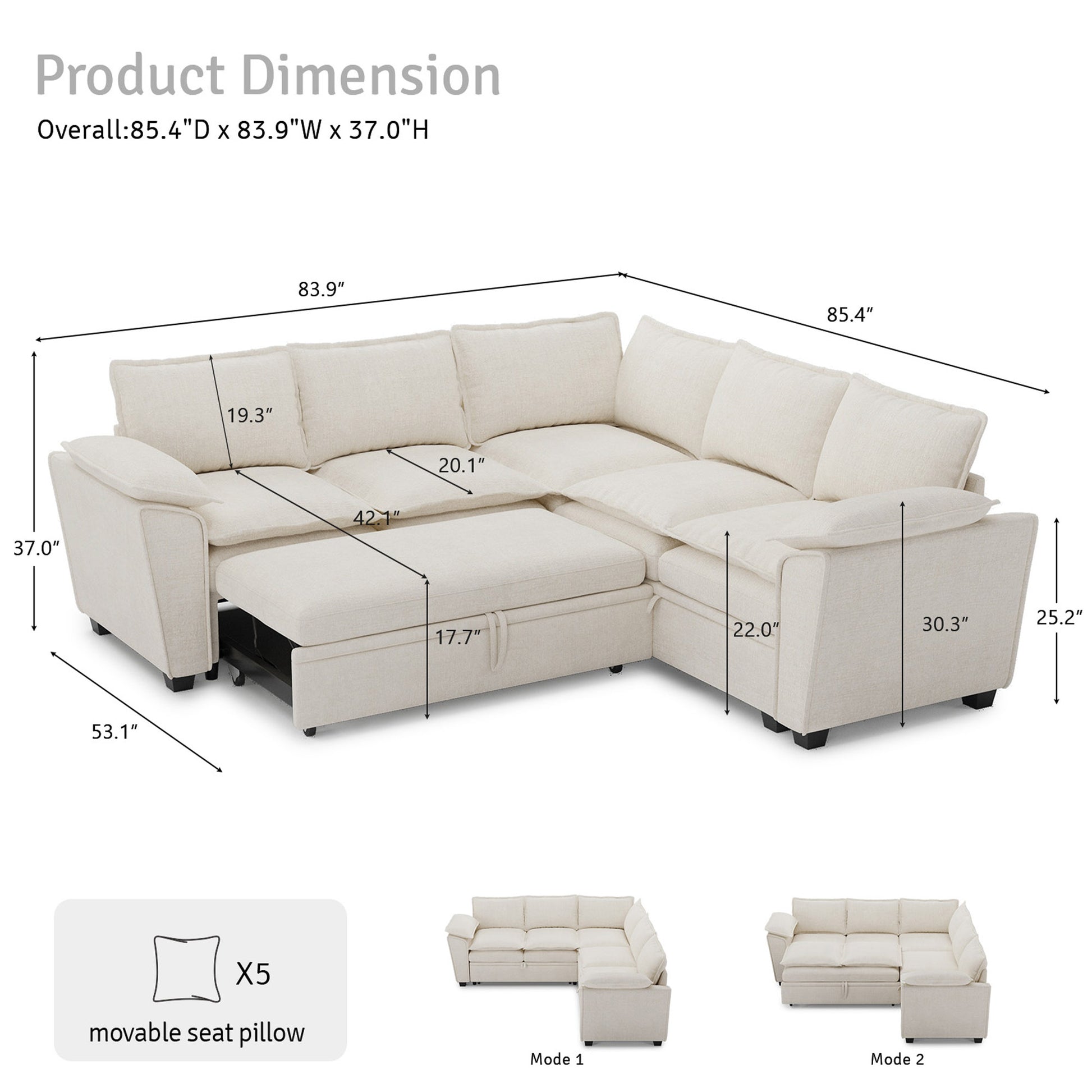 5-Seats-Corner-Sectional-dimension