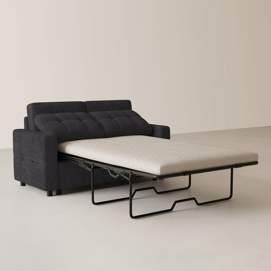 Graphite-Grey-/-Chenille-Pullout-Loveseat