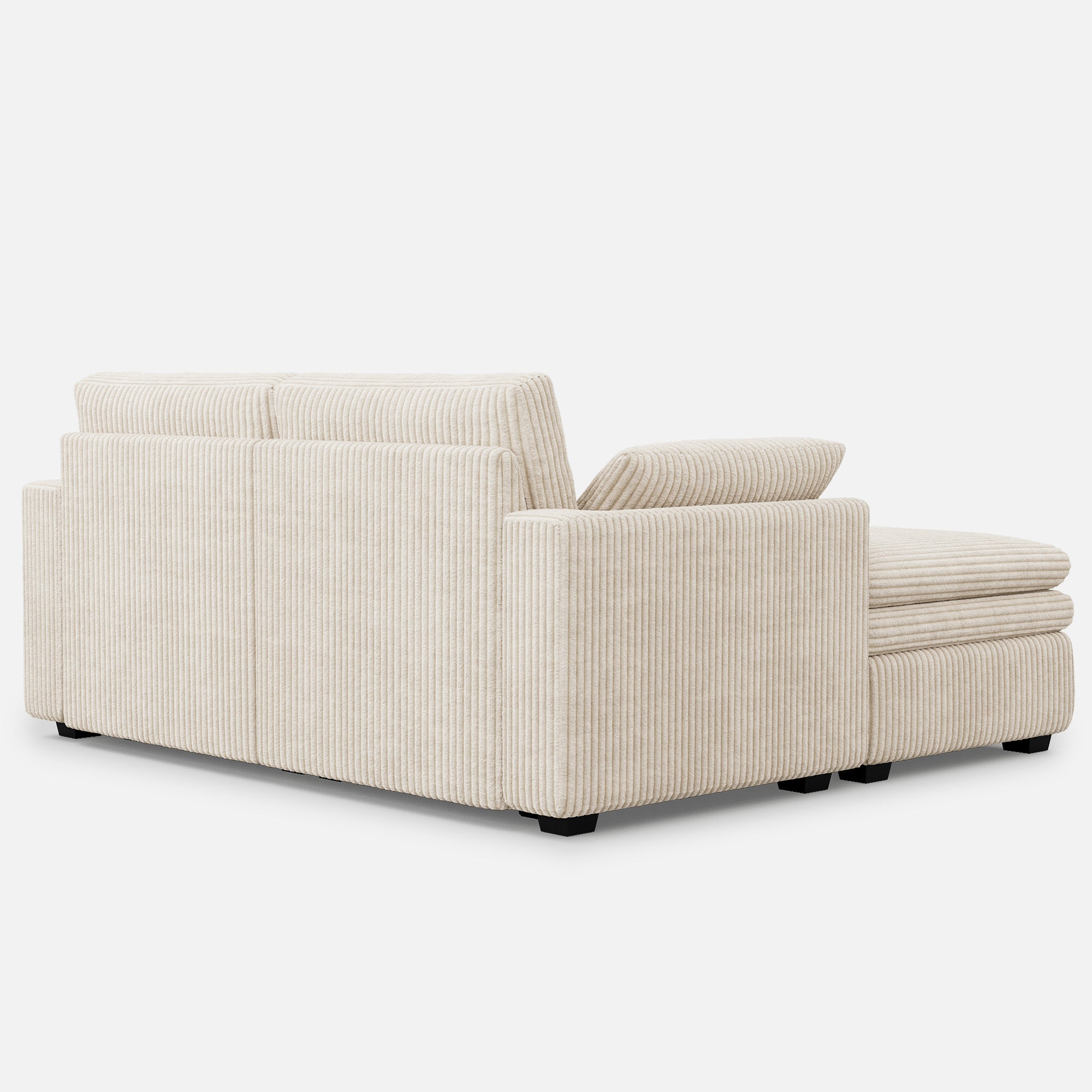Vayla Oversized Cloud Double Chaise Sofa Sleeper Loveseat