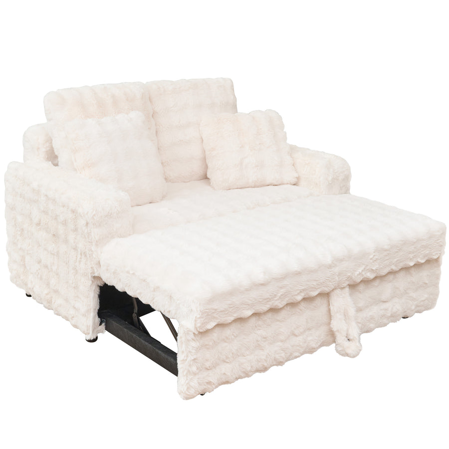 white-beige-/-faux-rabbit-fur-bubble-track-arm