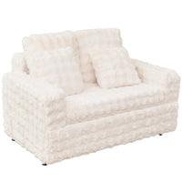 white-beige-/-faux-rabbit-fur-bubble-track-arm