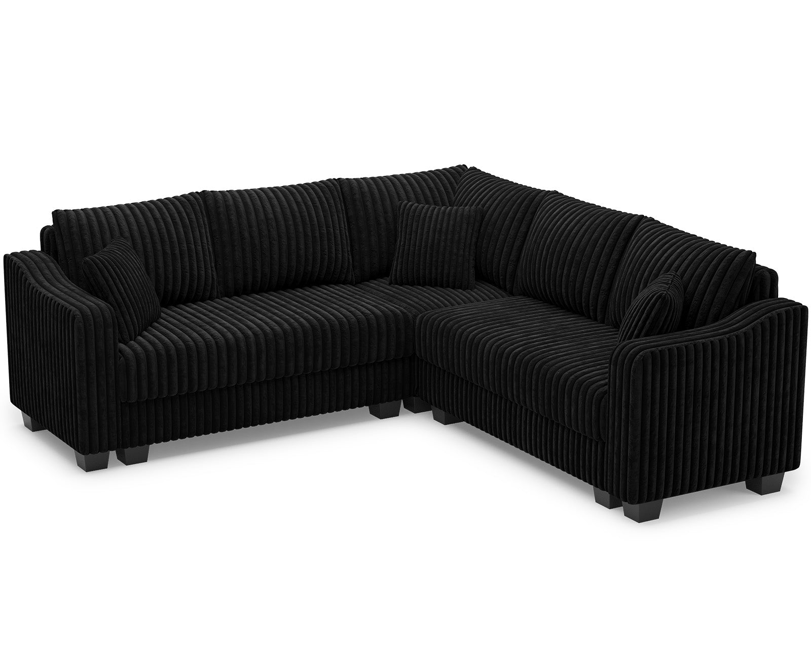 Plume-Pull-out-Storage-Sofa-black