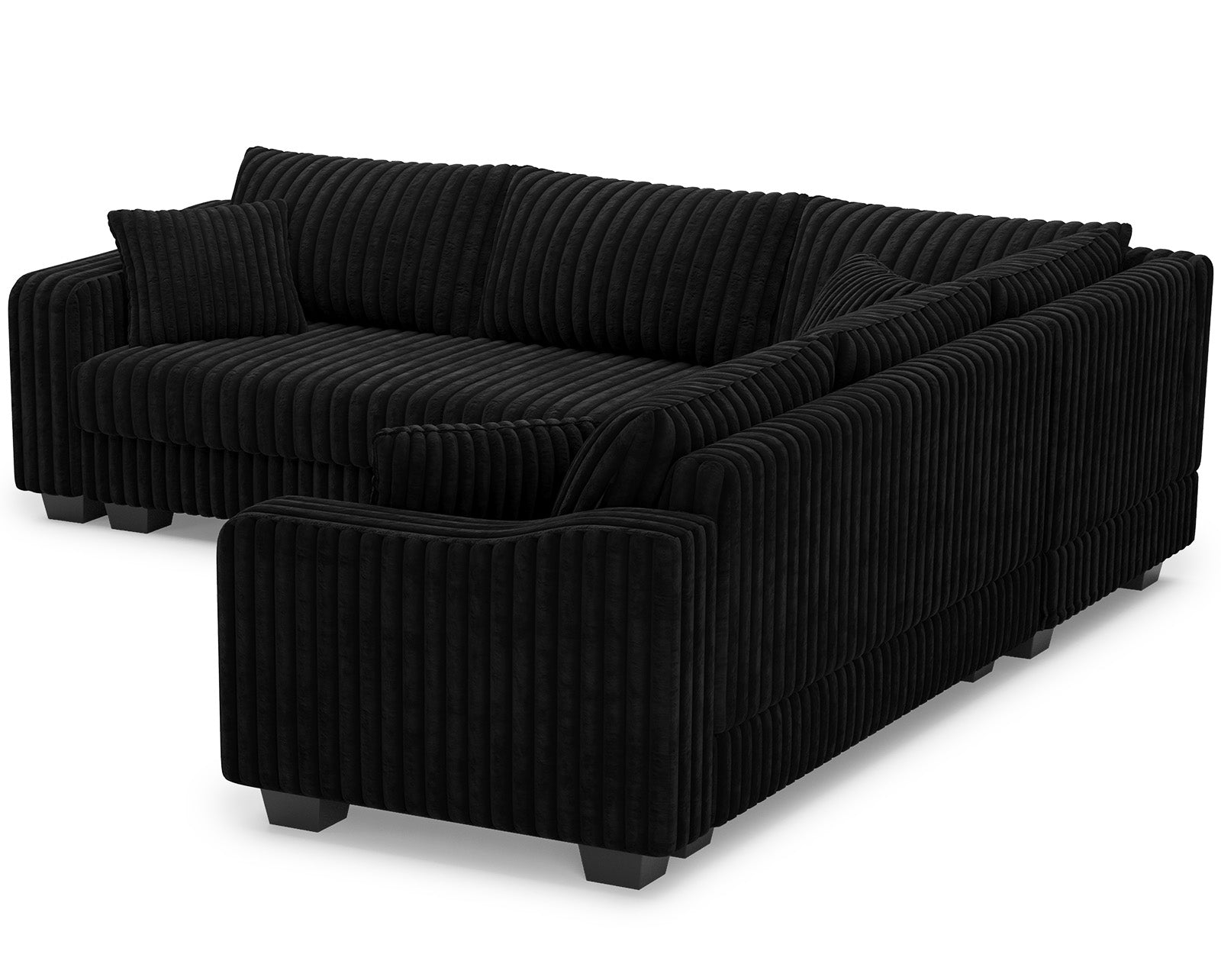 Plume-Pull-out-Storage-Sofa-black